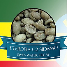 에티오피아 G2 시다모 스위스 워터 디카페인 생두 500g